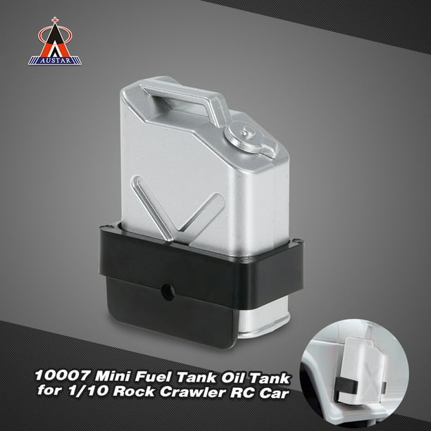 Metal Mini Simulation Oil Drum Gas Tank Container Decoration Fit for 1//10 Scale RC Crawler Toy Car Tbest RC Car Fuel Barrel Silver